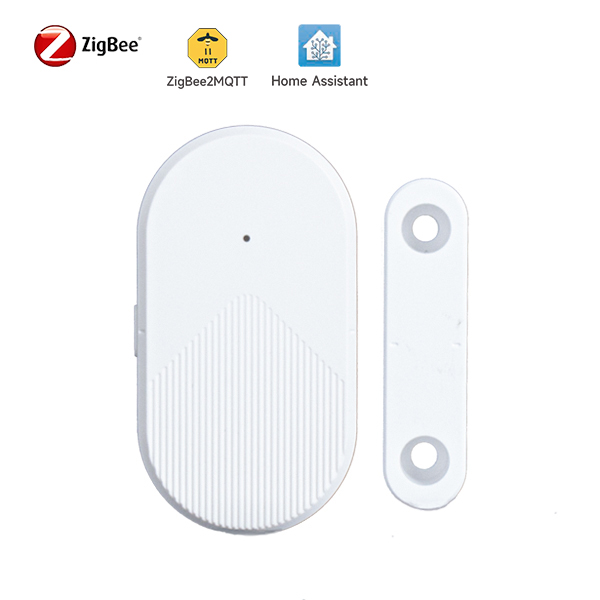 ZigBee2MQTT Door Window Sensor Home Assistant ZHA Security Alarm Smart System Wireless Open Close Living Room Kitchen 1 Year