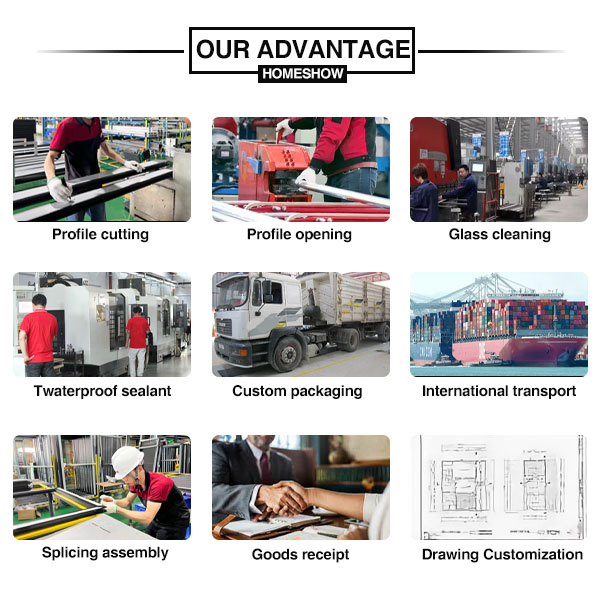 Africa Construction Market Aluminum Sliding Window with Practical Design for Daily Residential Use