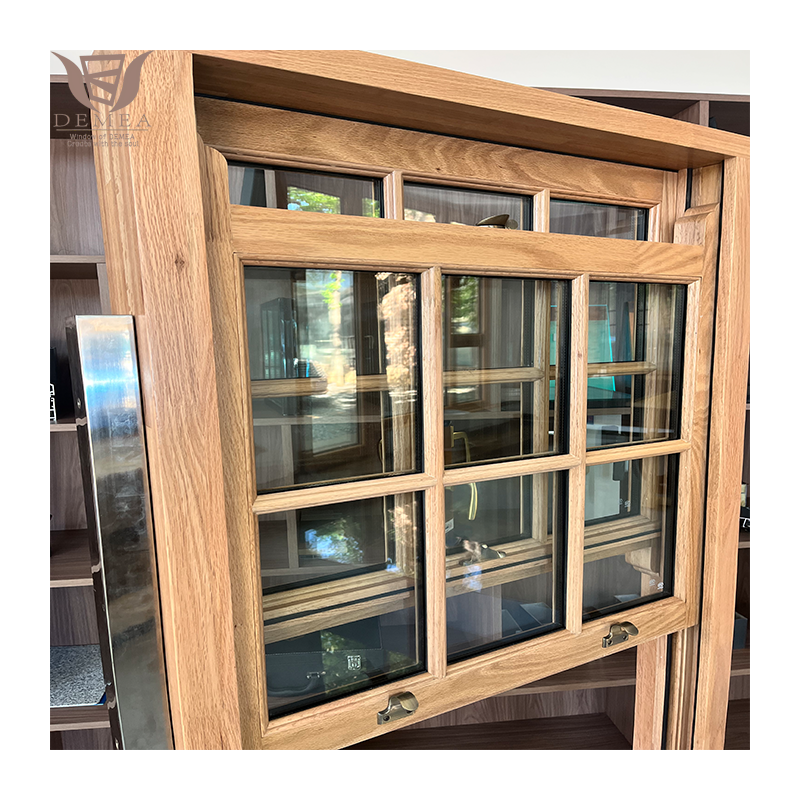 DEMEA Factory Direct Sales American Style Wood Single Hung Windows Capable of Hovering at Any Angle Single Hung windows