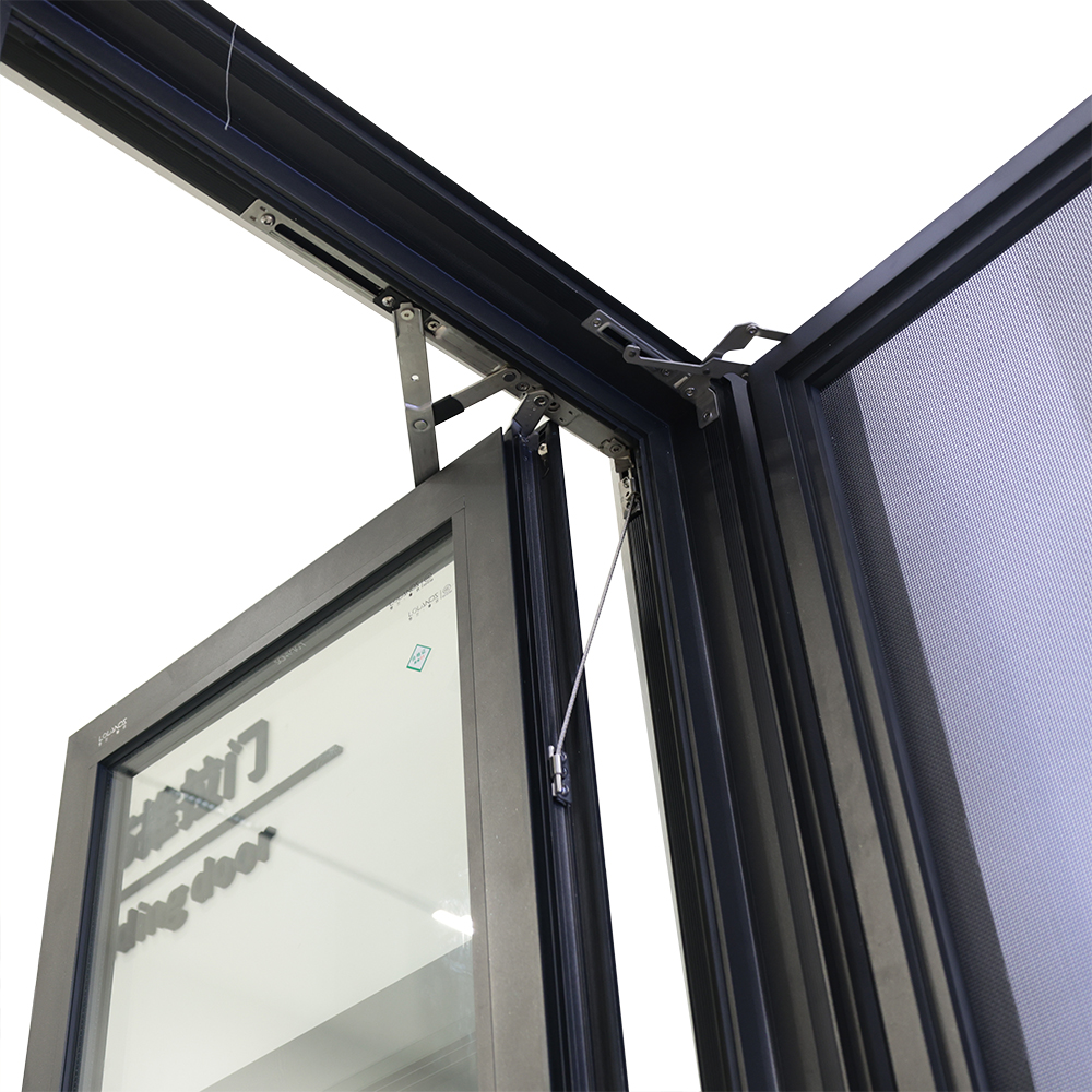 Latest Technique Interior Smart Home Smart Electric Hurricane Impact Casement windows Aluminum Window