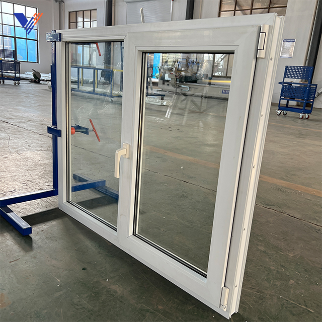 Daylight &amp; Airflow-Satisfying PVC Window for Small Commercial Stores and Office Areas