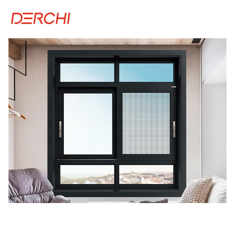 Cheap Price Aluminium Profile Glass Windows Latest Designs Aluminum Alloy Frame Horizontal Sliding Window