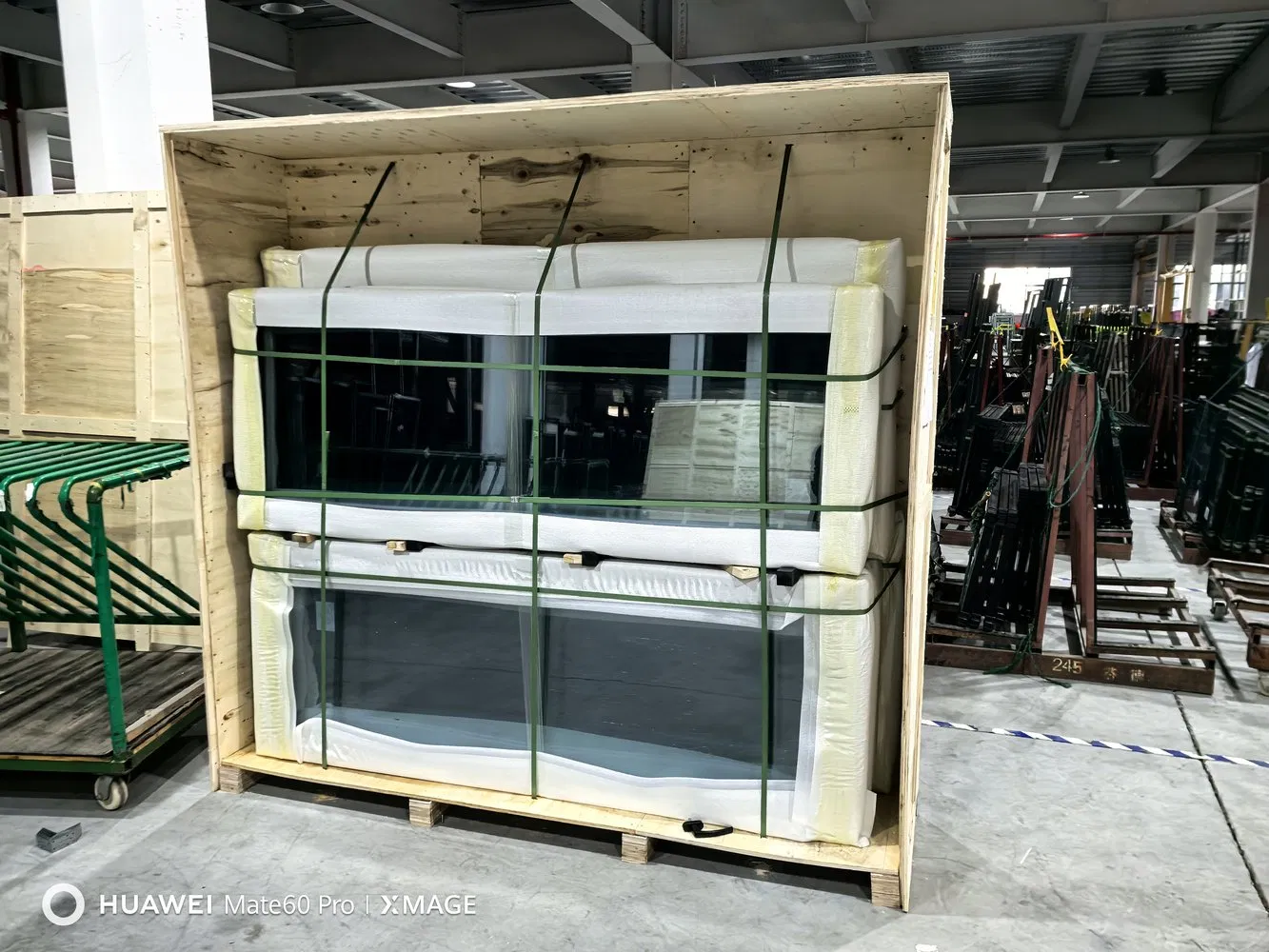 Thermal Break Aluminum Casement Windows with Double Glazing