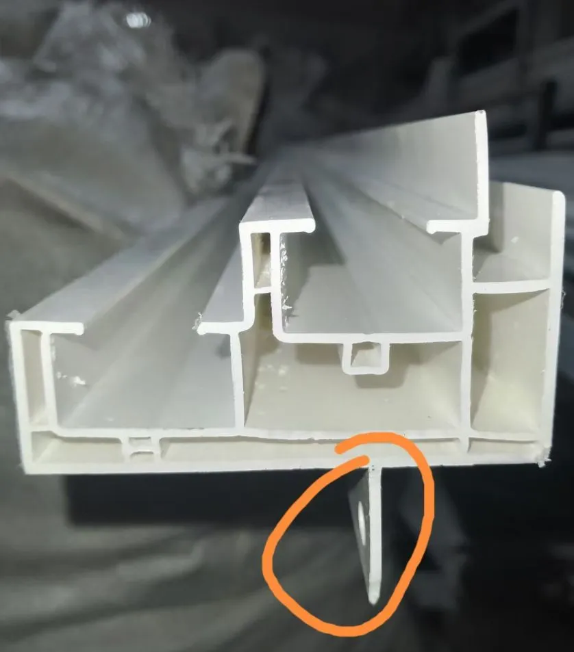 UPVC Profile Section