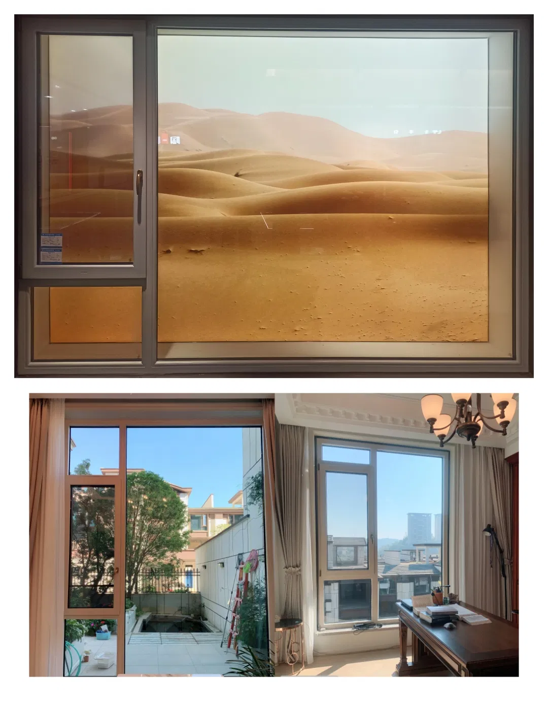 Wood Clad-Aluminum Window Detail