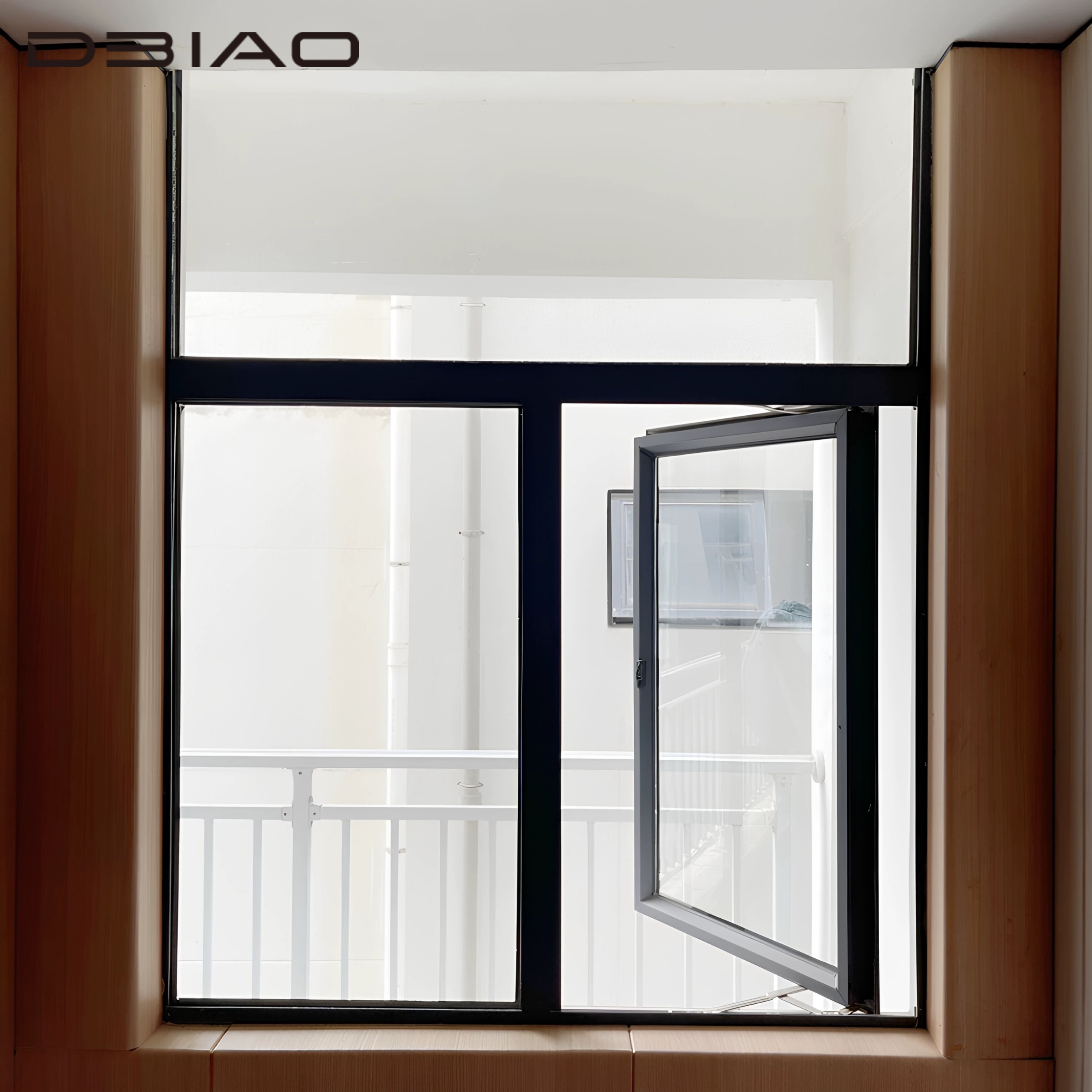 Customized Aluminum Fixed and Casement Window Combination Design for Large Panoramic View and Light
