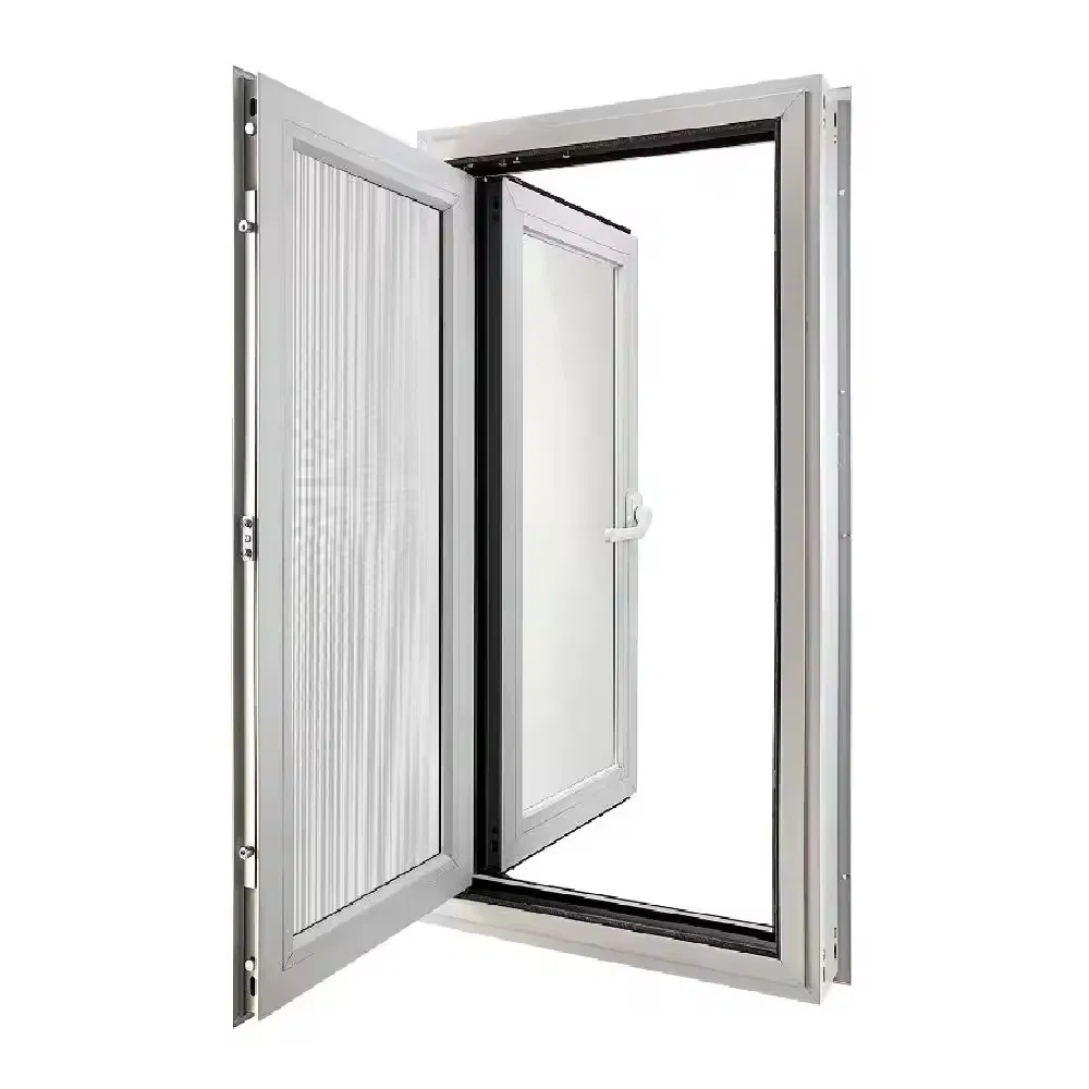 Aluminum Casement Windows Double Glazed Soundproof Insulated Glass Window