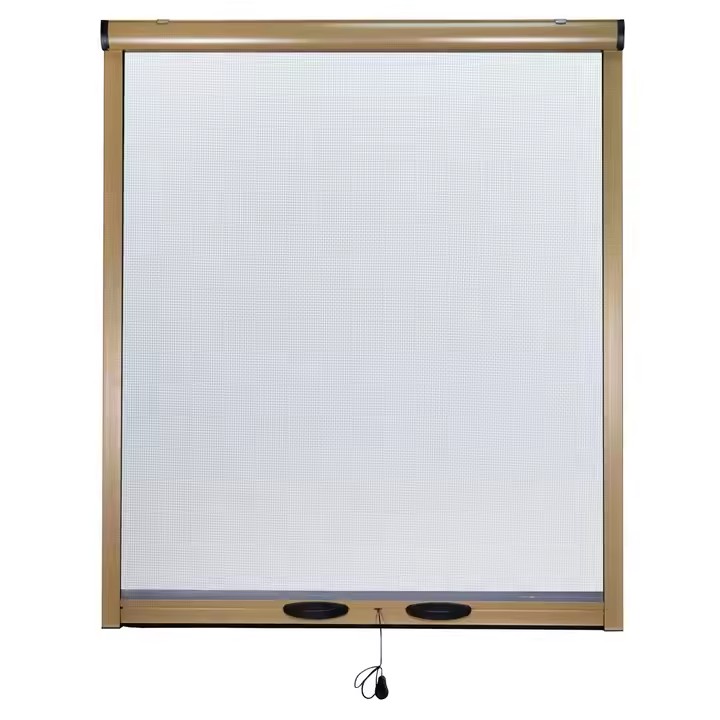 Wholesale Price Customized Size Aluminum Retractable Dust-Proof and Mosquito Proof Screen Window Mosquito Net Screen Window