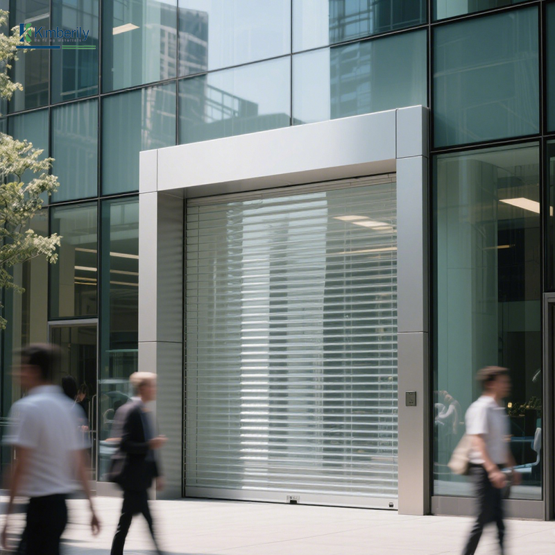 Custom-Made PVC Transparent Roller Shutter Door Windows for Bedrooms Supermarkets Apartments Car Wash Shops Shopping Malls
