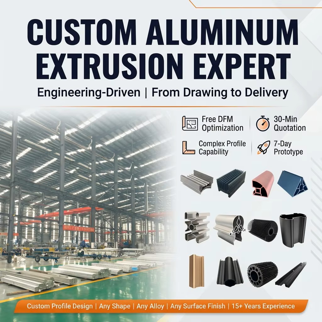 High Precision Custom 6000 Series Bending Frame Windows and Doors Profiles Aluminum Extrusion