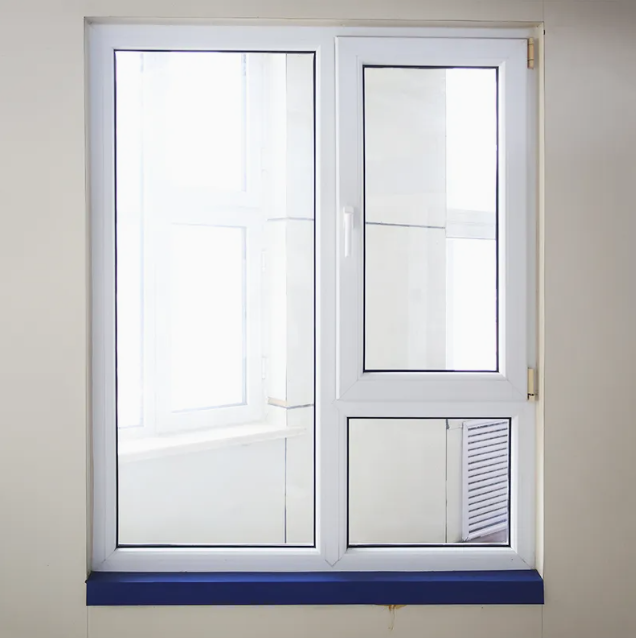 Upvc Sliding Windows Double Glazed Hurricane Proof Soundproof White Vinyl Frame for Residential House Apartment Office