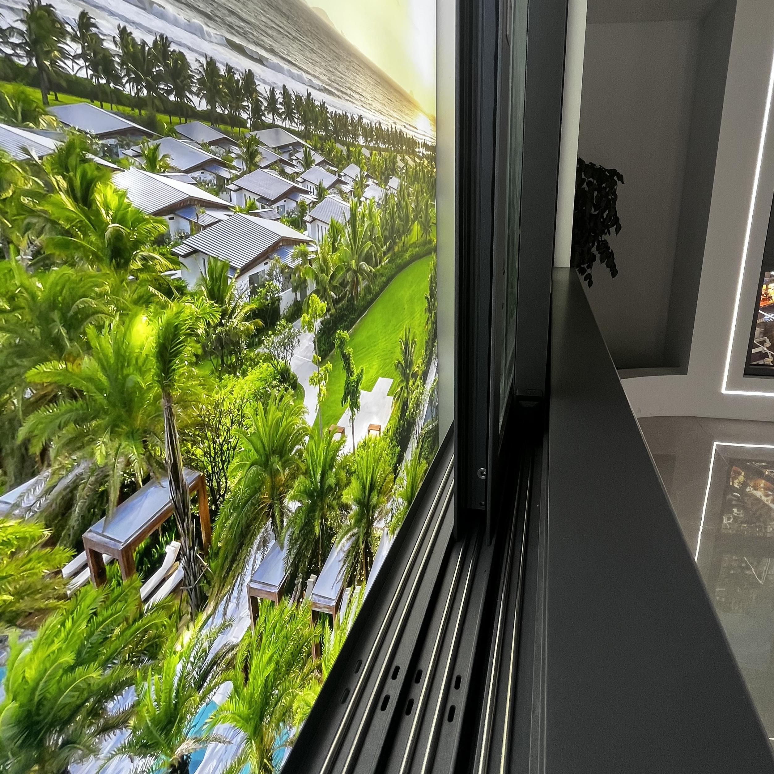 Residential Double Pane Tempered Insulating Glass Aluminum Sliding Glass Windows
