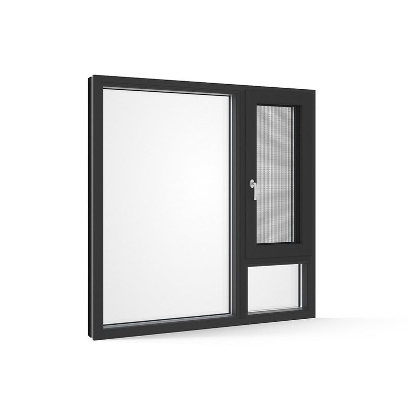 Stainless Steel Casement Window System with Sealed Balcony and Broken Bridge Technology for Self-built Villa-Postmodern Design