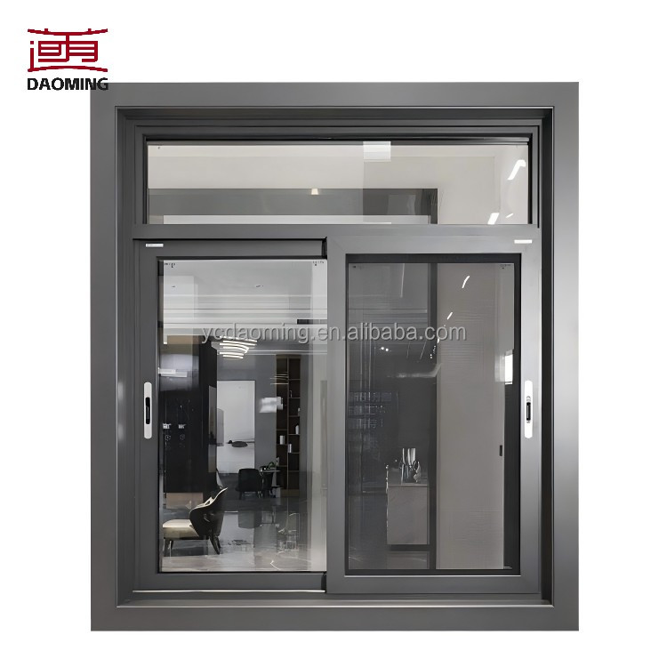 Modern Aluminum Alloy Broken Bridge windows Fixed windows Tempered Glass Casement Windows for Home