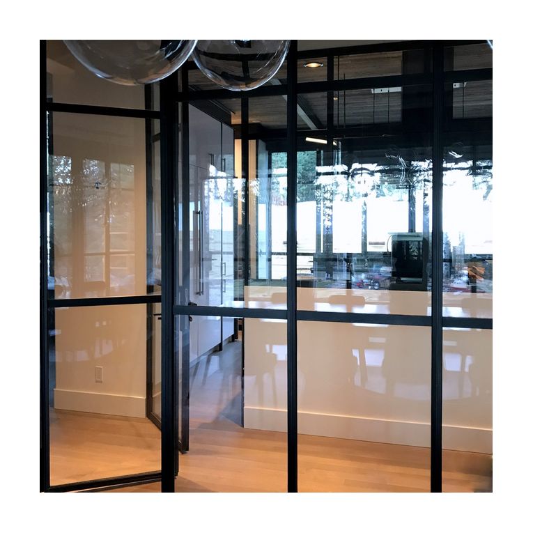 Simple Style Iron windows Grills Design House Decorative Iron Window