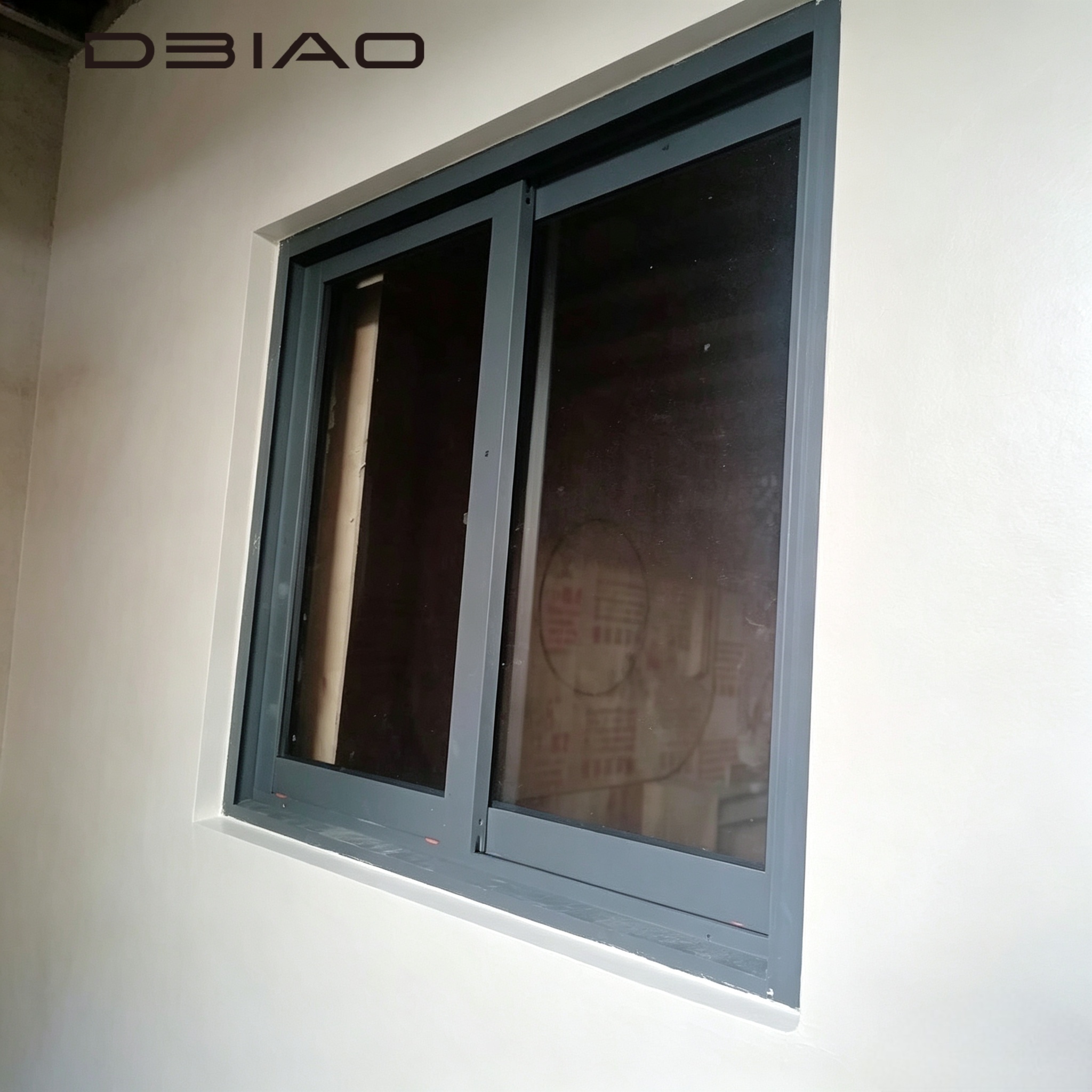 Residential Aluminum Sliding Window with Fixed Upper Sash Design High Quality Sliding Window for Apartment and Office Building