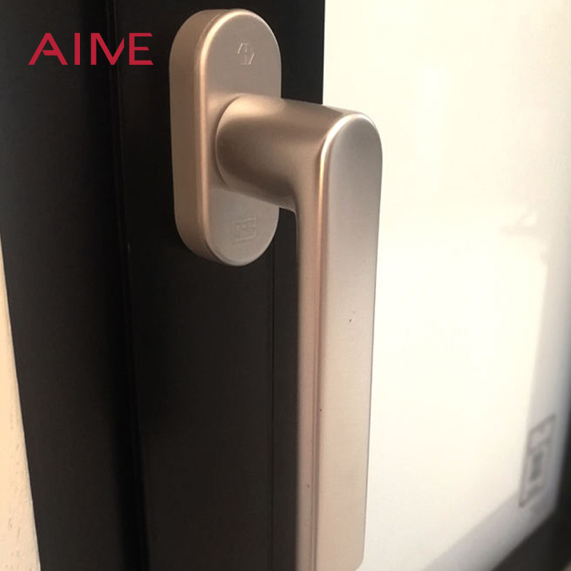 High-End Modern Smart Privacy Glass Windows - Aluminum Alloy Frame, Swing Open, Windproof for Offices &amp; Villas