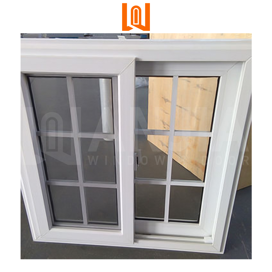 Modern Design Secure PVC Sliding Windows House Enhanced Safety UPVC Sliding Balcony Window