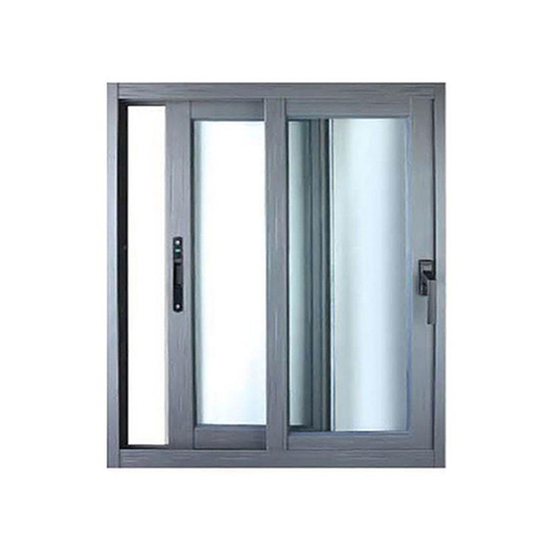 Modern Windproof Aluminum Vertical Sliding Glass Windows Custom for Bedroom and Villa