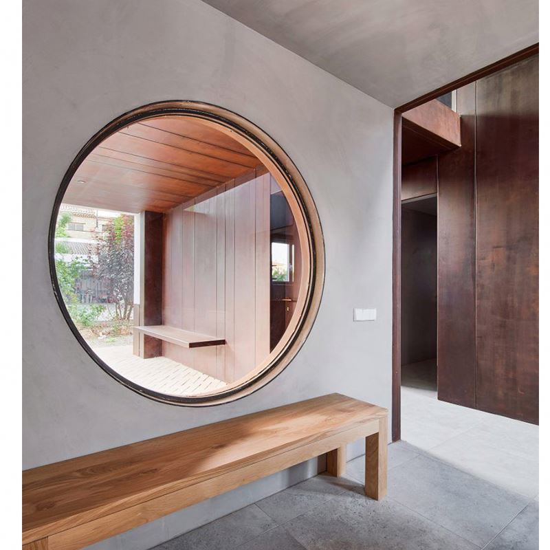 Alucasa Round Fixed Glass Window Aluminium Open Circular Windows With Standard Glass