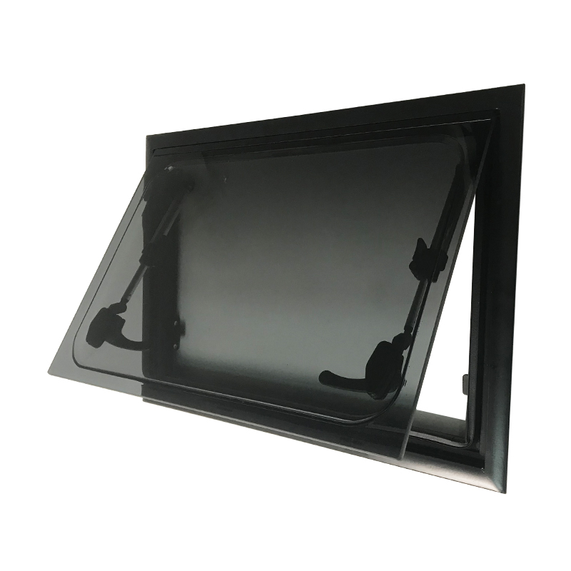 New Style Square Type Flat Acrylic Glass Caravan RV Window Awning Type