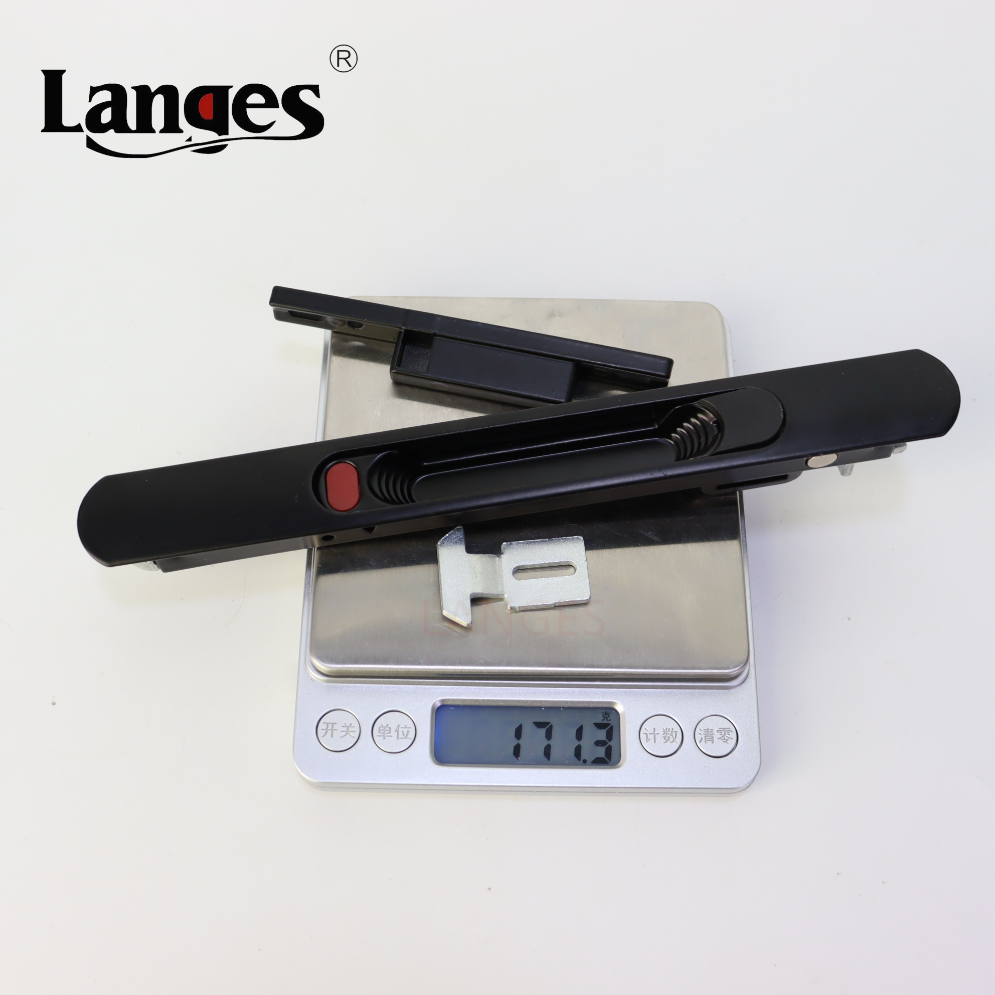 Kitchen Balcony Sliding Door Automatic Flush Lock Aluminum Window Single Side Black White
