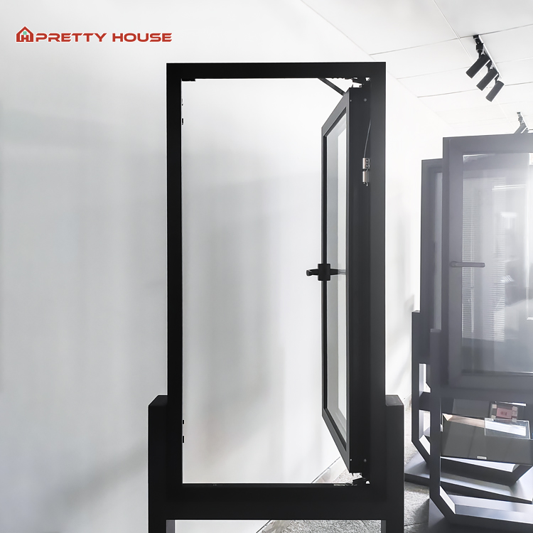Aluminum Wind-Proof Earthquake-Resistant Tempered Double Glass Casement Window