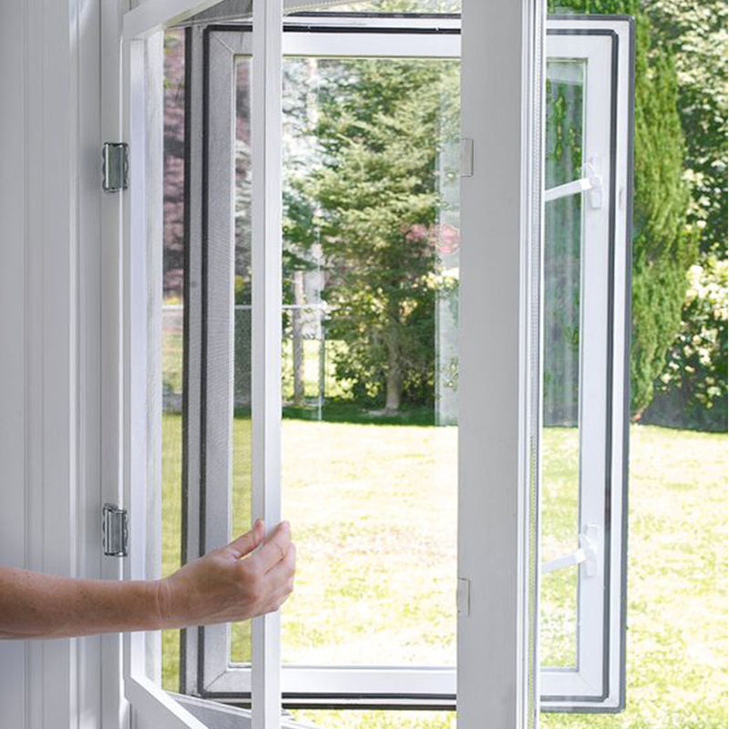 Modern Champagne PVC Casement Window with Double Glazing Features