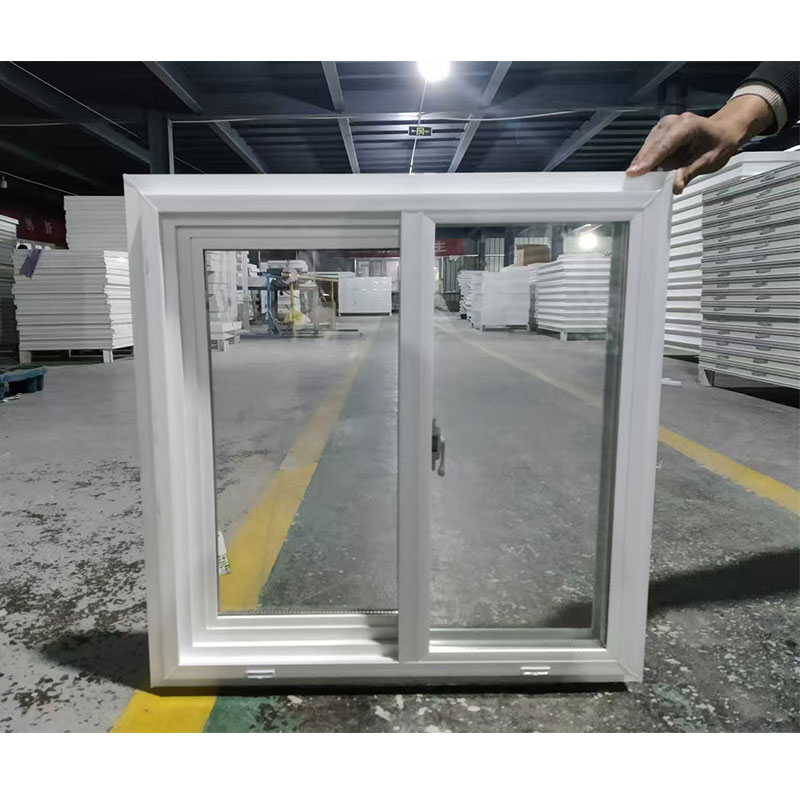 Sliding Vinyl windows Soundproof High Security For Basement House Strong Frame PVC UPVC Window For House