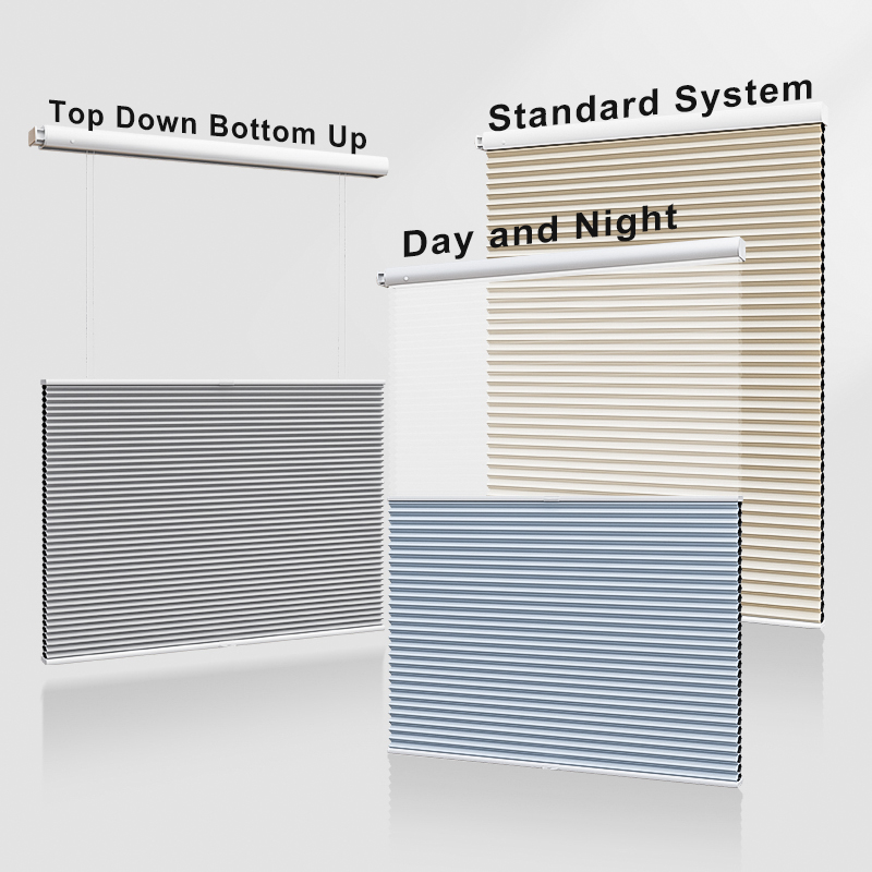 Custom Window Shades Room Darkening Cellular Shades Cordless Easy Install No Drill No Tools Blackout Honeycomb Blinds