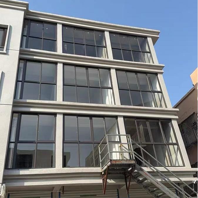 2025 Customized Aluminum Alloy Double Glass Hurricane Impact Sliding Window Heat Insulation Soundproof Anti-Theft Living Room