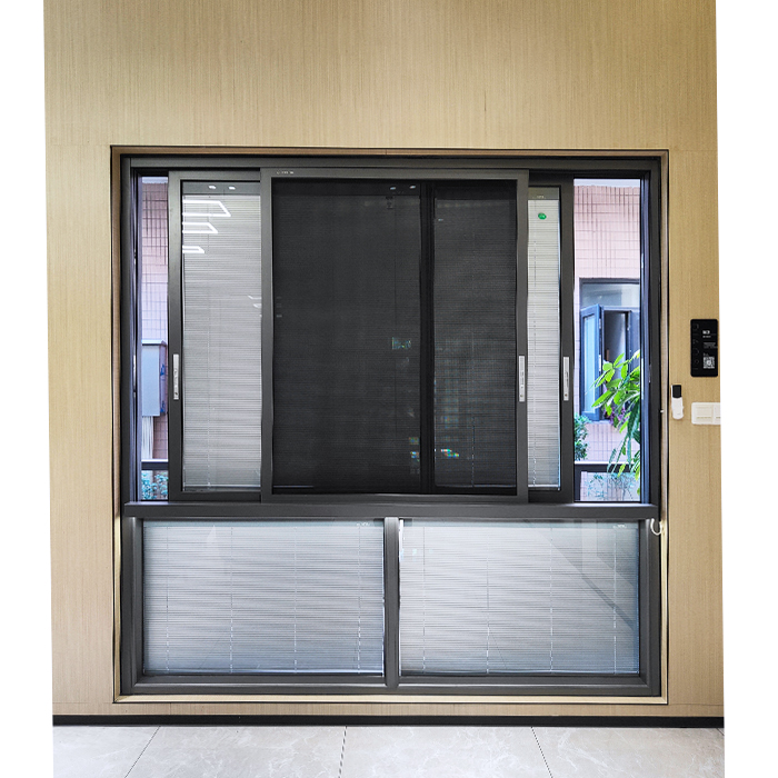 Hihaus Smart Aluminum Double Glazed Sliding windows With Motorised System