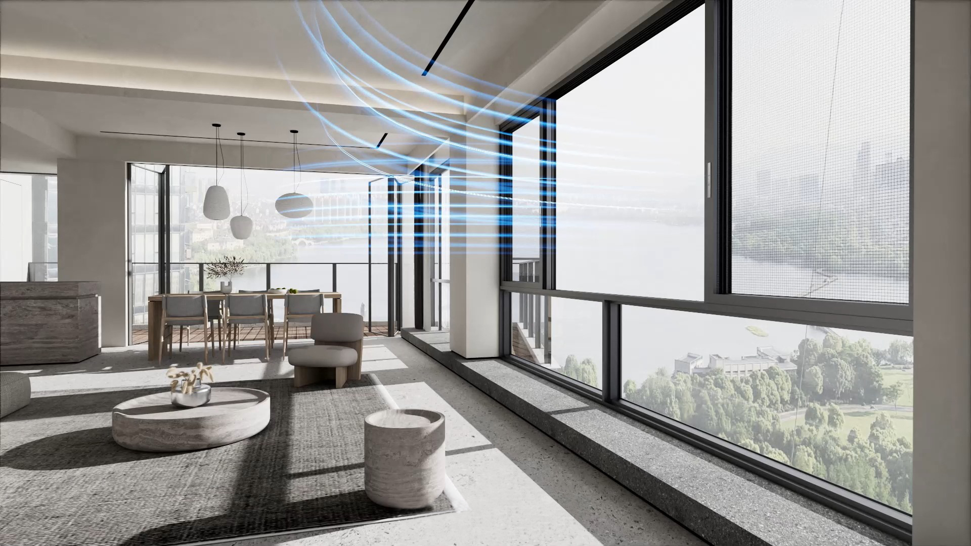Residential Home Aluminium Windows Large Aluminium Double Glass Sliding Windows