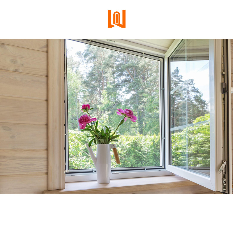 Residential Resort Custom PVC UPVC Modern Soundproof Exterior Outdoor French Style Casement Windows