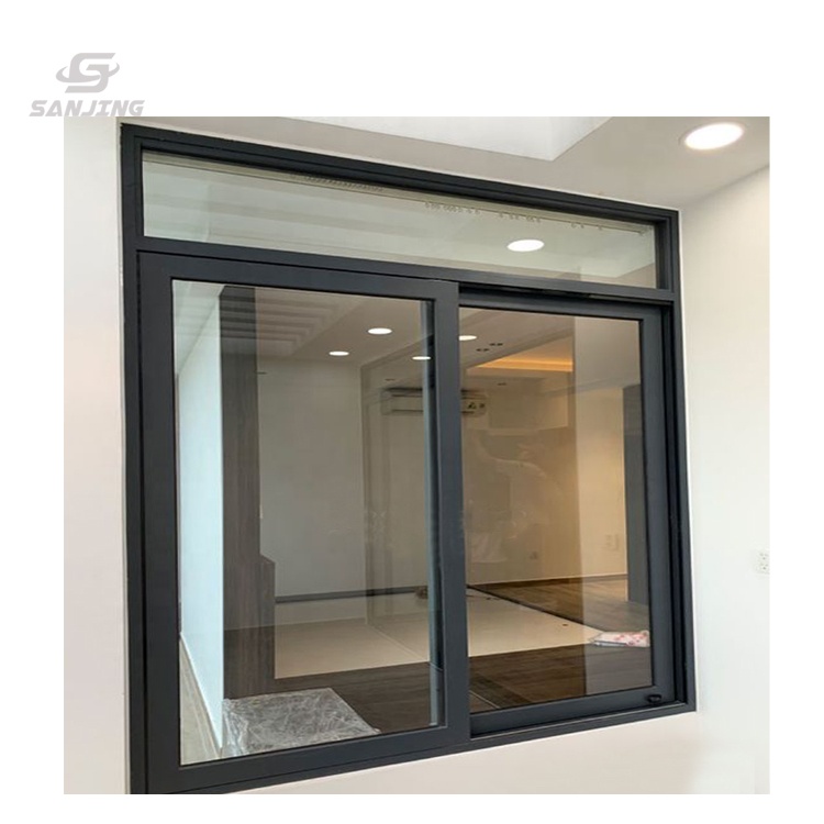Sliding Glass Office Reception windows Double Glazing Sliding Window Aluminum Sliding Doors and windows