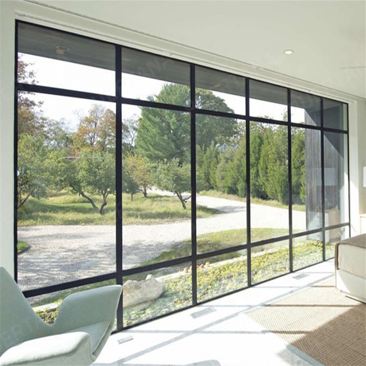 Big Fixed Picture Window Customized Residential Low E Glass Window Modern Specifications Golden Supplier Aluminium Fixed Windows