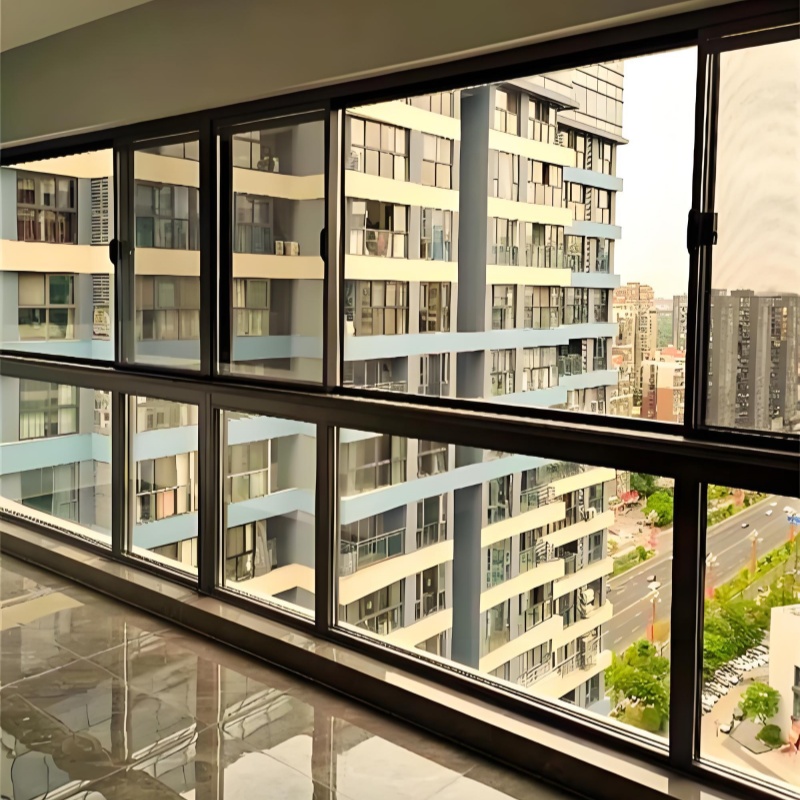 Latest Factory Direct Energy Efficient Sliding Windows with Triple Glazed Glass Thermal Break Aluminum for Cold Climate Homes