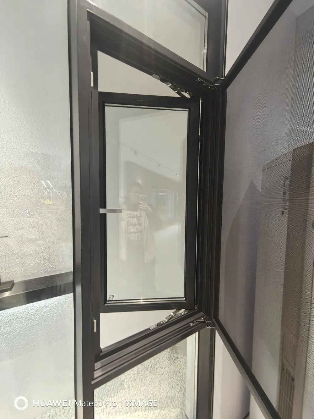 Thermal Break Aluminum Casement Windows with Double Glazing