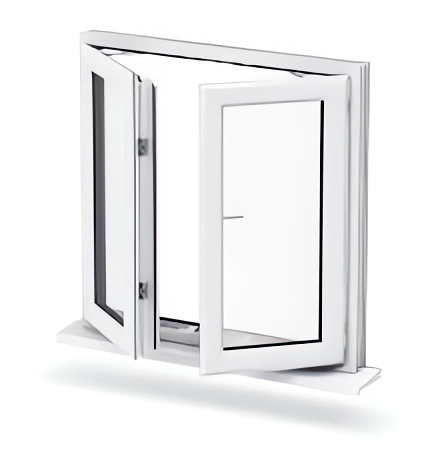High Quality Vinyl Casement Windows with Custom Double Glazing