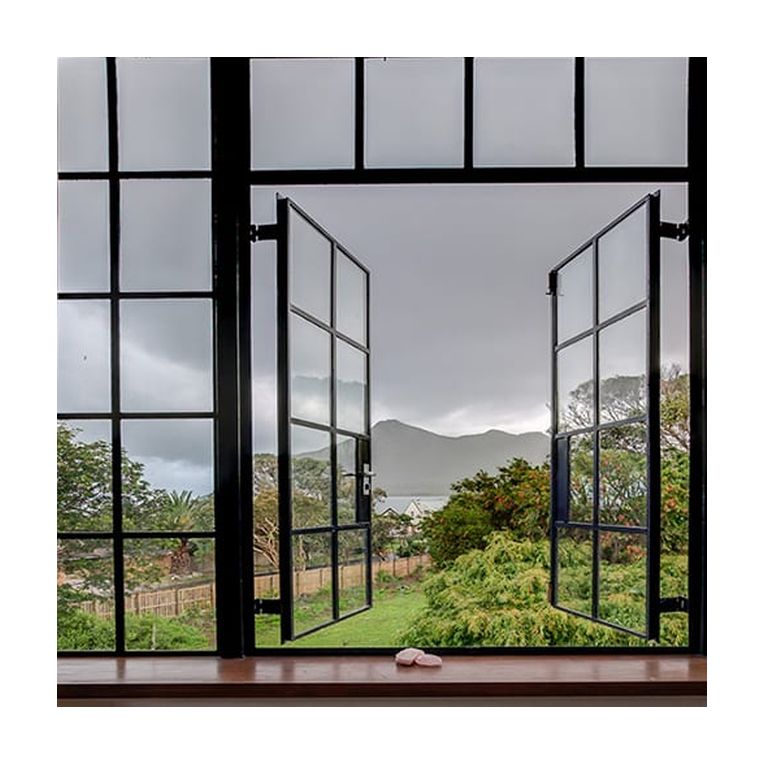 Simple Style Iron windows Grills Design House Decorative Iron Window
