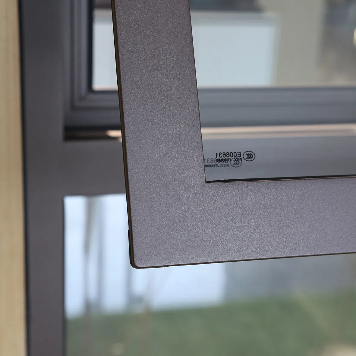 Foshan Design High Quality Black Aluminum Casement Awning Windows