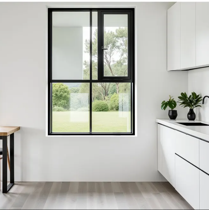 High Performance Casement Windows American Style Aluminum Casement Windows and Fixed Windows