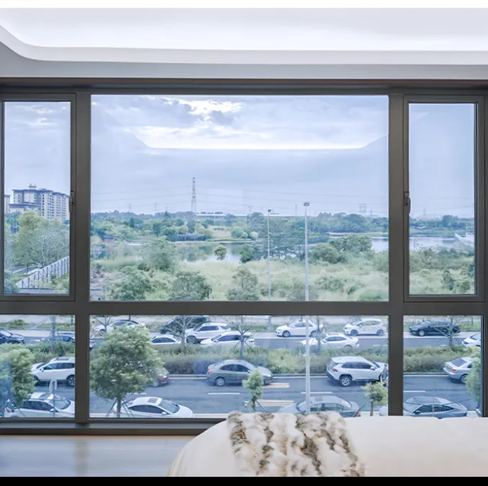 High Performance Casement Windows American Style Aluminum Casement Windows and Fixed Windows