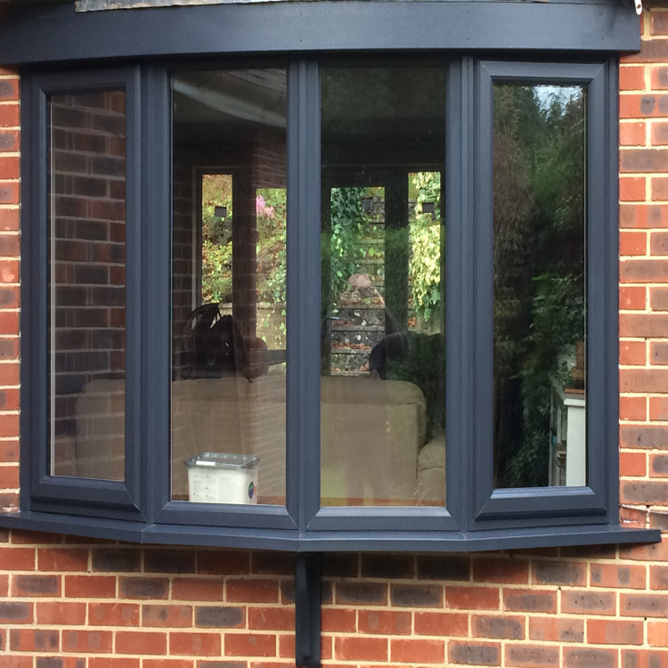 Modern Fashion Design Casement Window with Top Fixed Panel High Performance Hot Sell Cheap Aluminum Casement Window Drawing