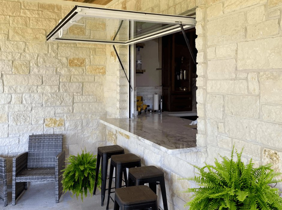 Factory Aluminium Top Hung Push out Flip up Awning Window