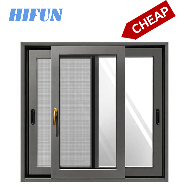 Aluminum Frame Glass Windows Aluminum Sliding Window With Cheap Price Latest Simple Design Aluminum Sliding House Window