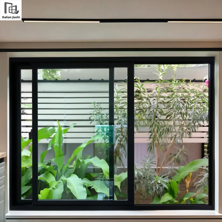 Residential Home Aluminium Windows Large Aluminium Double Glass Sliding Windows