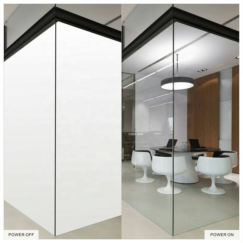 Switchable Smart Glass Film Windows with Instant Privacy UV Protection Dimmable Frosted Effect for Guangzhou Office &amp; Home