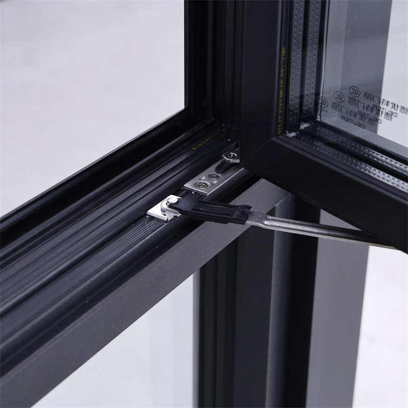 Kspc75 Modern Customized Double Glazed Thermal Break Aluminium Casement Window for House
