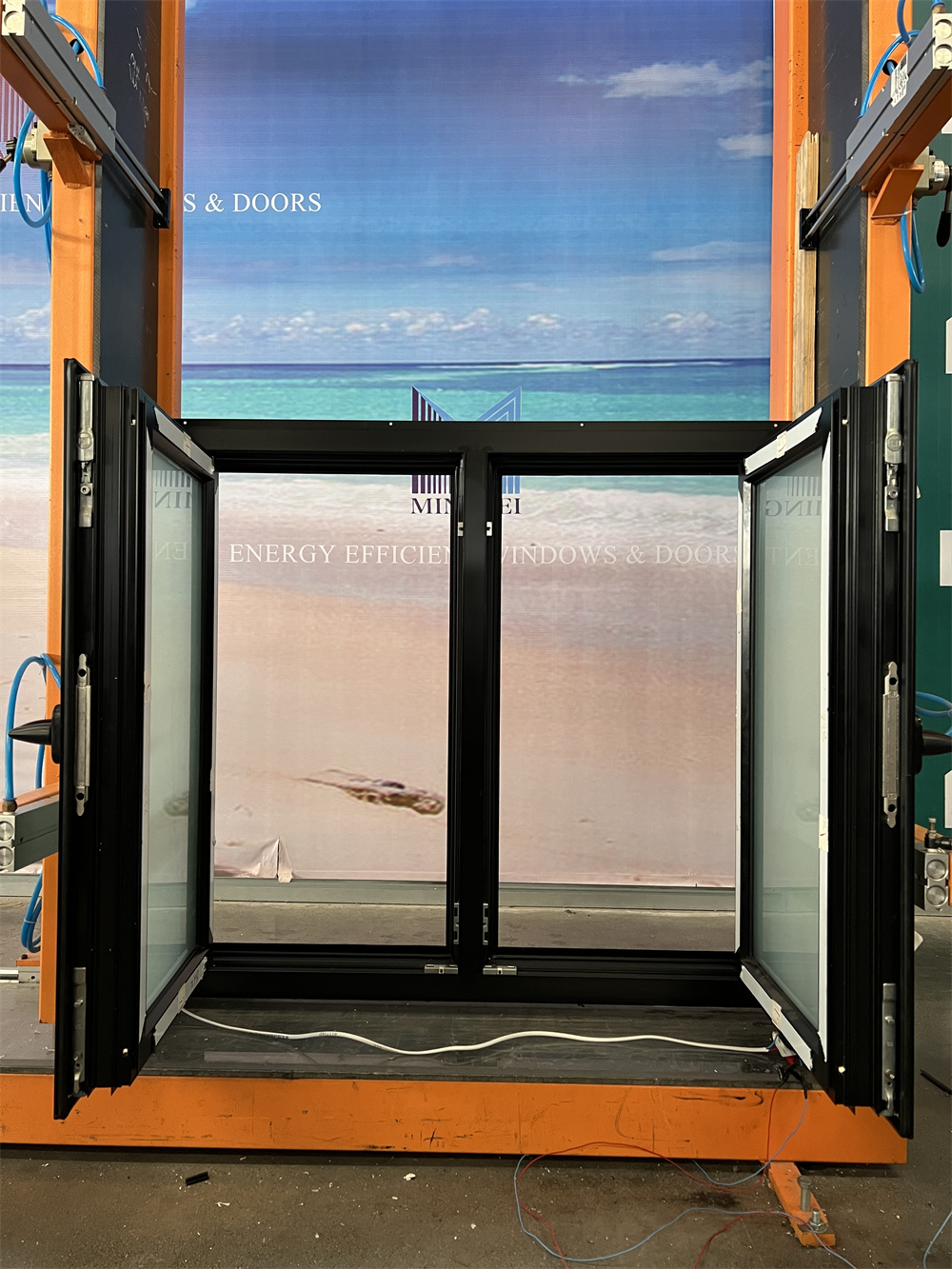USA NFRC Standard Aluminum Smart Glass Casement Windows Tilt and Turn Windows for Villa
